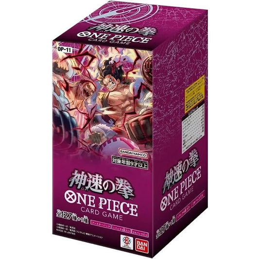 One Piece OP11 A Fist of Divine Speed - JPN Booster Box