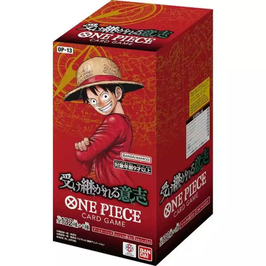 One Piece OP13 Carrying on His Will - JPN Booster Box